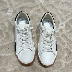 Dolce Vita Zina White and Black womens Sneakers BNWT